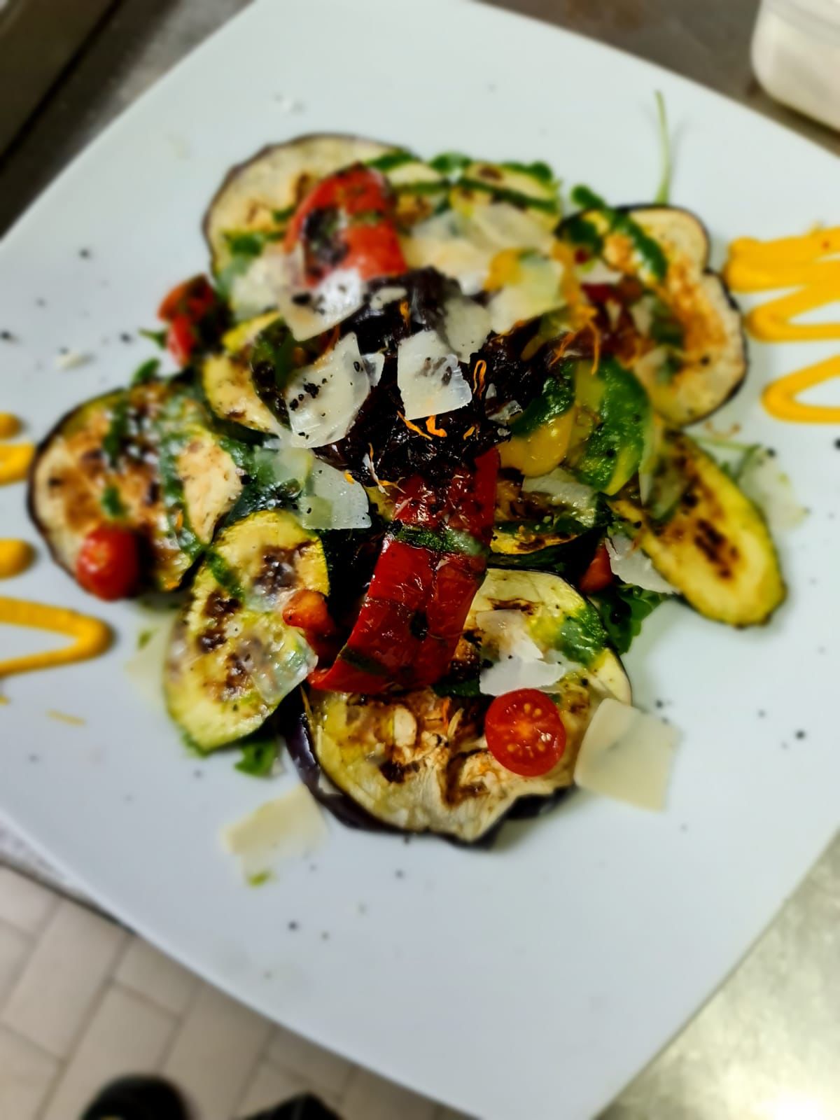 Grilled vegetables