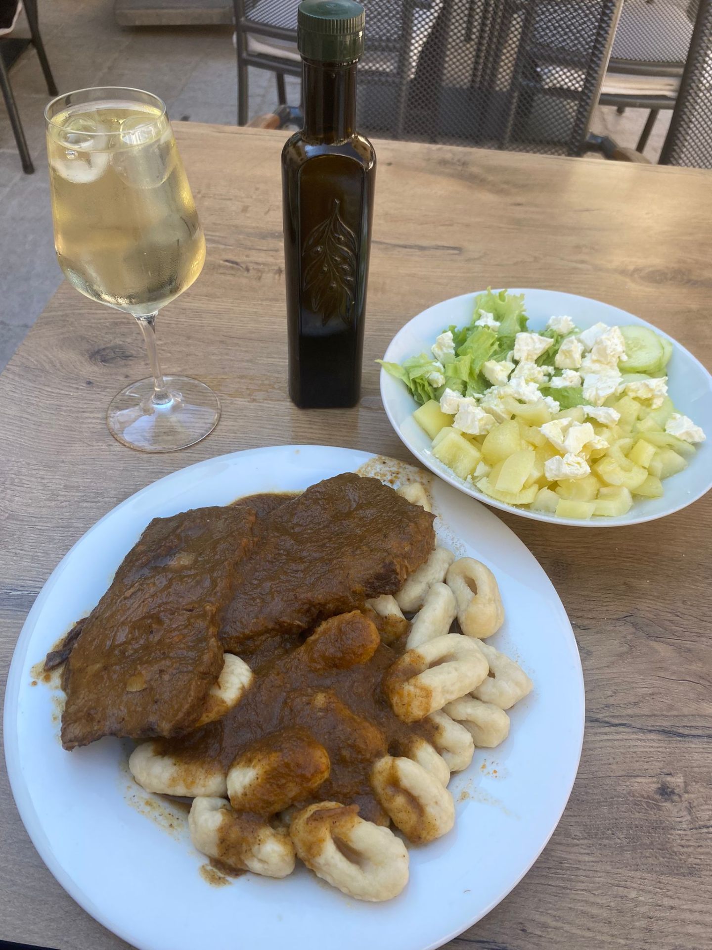 Pašticada with gnocchi