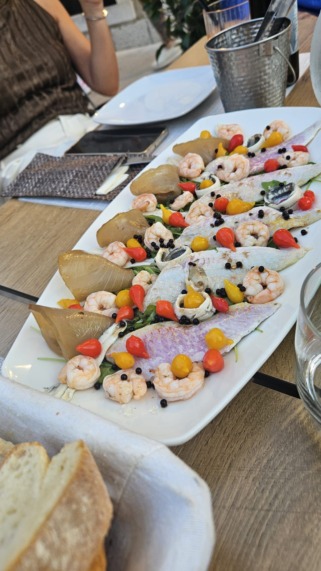 Seafood platter